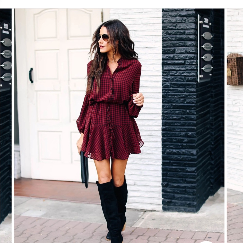 NWT Vici balloon sleeve dress